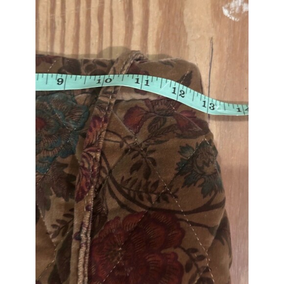 Richmark Vintage‎ Floral Tapestry Boho Retro Purse Shoulder Hinge Closure Lined - Picture 5 of 7